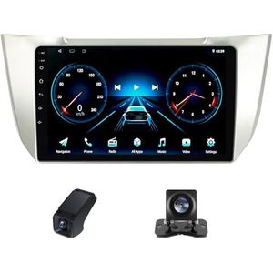 Autoradio,Android13 geldt geldt voor Lexus RX300 RX330 RX350 RX400H II 2 2003-2009 Toyota Harrier XU30 II 2 2003-2013 9inch HD touchscreen autoradio met draadloze Carplay Android Auto(NF-2)