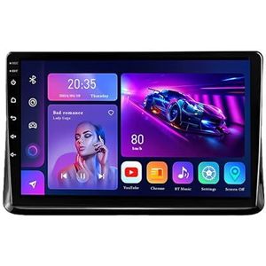 10"" 2 DIN Android 14 Autoradio Stereo voor Toyota Noah R80 Esquire Voxy 2014-2020 met draadloze CarPlay Backup Camera Stuurwielbediening GPS Navigatie Bluetooth(L800(8+128G))