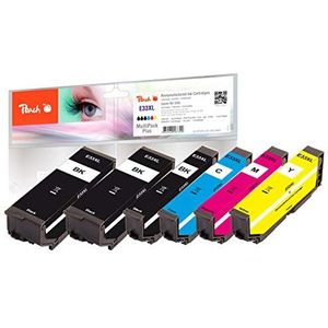 Peach - Vervangende Inktcartridge - Zwart - 100% Compatibel
