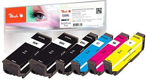 Peach - Vervangende Inktcartridge - Zwart - 100% Compatibel