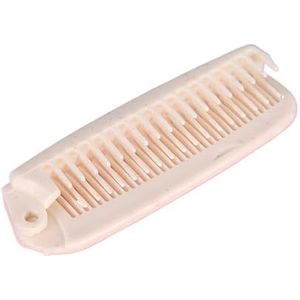 Opvouwbare borstel voor portemonnee, 1 stuk, opvouwbaar, draagbaar, reiskam, antistatisch pak, opvouwbare kam, kappersgereedschap (stijl 2)