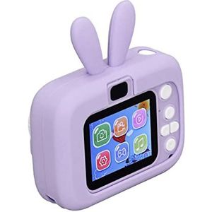 Digitale Camera voor Kinderen, USB 64G-geheugen Ondersteunt 20 MP Kindercamera voor in de Tuin (PURPLE)
