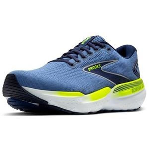 Brooks Glycerin GTS 21 Herensneakers, 42 EU, Blue Peacoat Lemon, 42 EU