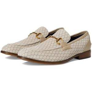 STACY ADAMS Brinkley Moc Toe Slip On Slipper, Beige, 42 EU, beige, 42 EU