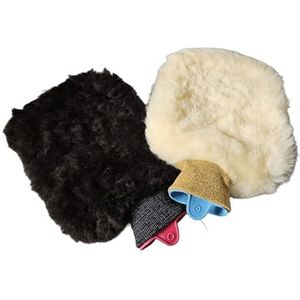 Warmwaterkruik overtrek van echt Duits merino (naturel bruin)