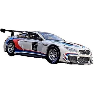 1:32 Voor BMW M6 GT3 Le Mans Sport Racewagen Model Speelgoed Diecast Metalen Legering Replica Model Auto Speelgoed (Color : A, Size : No box)
