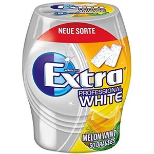 12 blikjes Wrigley's EXTRA Professional White Fresh Melon Mint a 50 Dragees