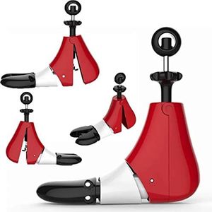 Shoe Tree Stretcher schoenboom High-Top Shoe Stretchers Verstelbare Expander Heren Dames Boot Shaper Keeper boombrancard (Kleur: Rood zwart, Maat: Maat 36-39) (Color : Red Black, Size : Size 39 42)