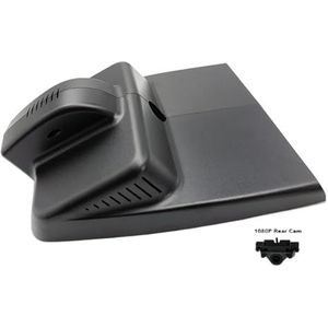 4K Dual Lens WIFI Auto DVR 2160P Videorecorder Dashcam Compatibel met GEELY Atlas General Model 2016-2019 4WD Via APP-bediening USB-poort(ModeB-4K Two Cam,None)