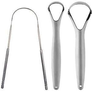 Tounge Scraper Cleaner voor Verse Adem Orale Schoonmaak Zorg Slechte Adem Verwijderen