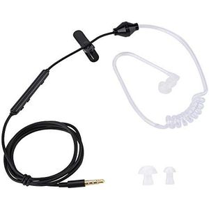 VBESTLIFE - Anti-straling In-ear Headsets - Zwart - Met Microfoon - 3,5 mm Plug