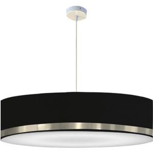 Lumlum Hanglamp zwart en aluminium bezel D: 65 x H: 25