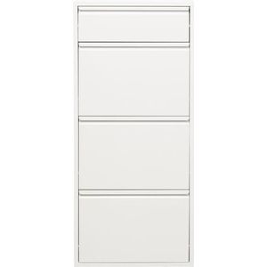 Kare Design Schoenenrek Caruso wit 3 + 1 laden