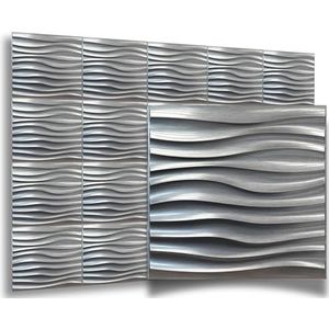 3D-panelen, pvc-kunststof panelen, wandpanelen, gaming kamer, wand, plafond, 3D-look, druppel, pvc, 3D-platen, 40 stuks