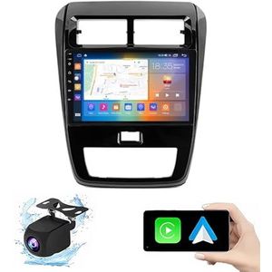 Android 13.0 2 Din Autoradio 10"" Touchscreen Auto Stereo Voor Toyota Wigo Agya Aygo 2020-2023 Met Draadloze Carplay Android Auto GPS Navigatie AHD Omgekeerd Beeld Stuurwielbediening(P4(2G+32G))