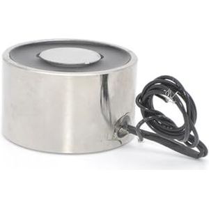 Steunelektromagneet 50 mm x 30 mm (diameter x hoogte), hefcapaciteit 60 kg/600 N (12 V)