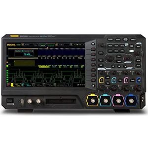 RIGOL MSO5354 digitale oscilloscoop, 4 kanalen, 350MHz, 8Gsa/s, 100Mpts, 500000wfms/s, MSO5000-BND inbegrepen, multi-touchscreen, 3 jaar service/reparatie zonder kosten na verkoop