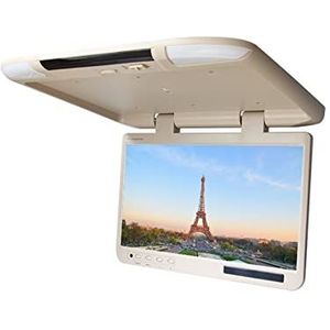 Draagbare dvd-speler voor videospelers op hoofdsteunen in auto's 1920*1080 IPS Scherm 22 Inch Auto Dak Flip Down Mount Monitor MP5 Video Speler for Bus Plafond TV USB FM Uitgang met HD-roterend scherm