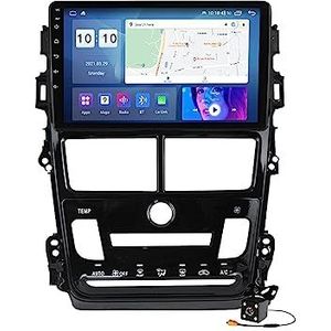 Android 14 Auto Stereo Radio voor T-oyota Vios 2018-2019 GPS Navigatie 9In Touchscreen Mediaspeler Video-ontvanger Ondersteuning Wifi 4G DSP Carplay,M600s