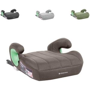 Kikkaboo i-Way i-Size kinderzitje zitverhoger groep 3 (135-150 cm) Isofix, kleur: bruin