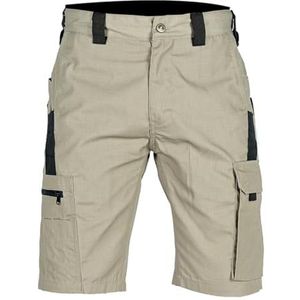 Khaki,3XL,Cargoshorts Voor Heren, Zomerse Tactische Cropped Broek, Waterdichte Camouflage Wandelbroek Met Meerdere Zakken