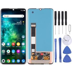 Accessori di sostituzione del telefono cellulare Origineel AMOLED LCD -scherm voor TCL 10 Pro T799B 799H met digitizer volledige montage （zwart) Parte di riparazione