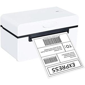 Etiketprinters 110 mm desktop thermische labelprinter for 4x6 verzending pakket label maker 180mm / s USB Bluetooth Thermal Sticker Printer (Color : USB, Size : M)