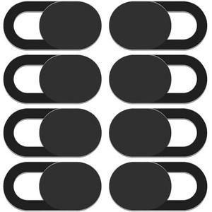 lululeague Webcam Afdekking, [8-pak] Ultra-dun Metalen Camera Cover Slider voor Laptop, MacBook Pro, Mac Air, PC, iPhone, iPad, Webcam Bescherming Uw Digitale Leven