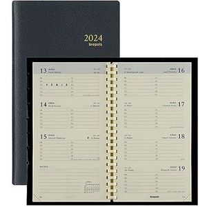 Brepols Interplan 2024, Weekagenda, 90 x 160 mm