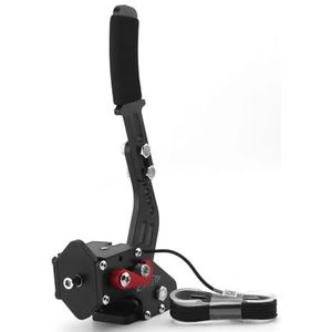 KANGYEBAIHUODIAN Remsysteem USB Handrem Fit for Logitech G29/G27/G25 PC 16bit Hall Sensor USB SIM Racing Games t300 T500 HB019 (Color : Black)