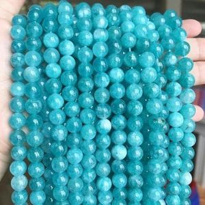 Natuurlijke Oranje Jades Chalcedoon Steen Kralen Losse Ronde Kralen voor Sieraden Maken 15 inch Strand 6 8 10 12mm DIY Armband Ketting - - 10mm 36pcs Kralen