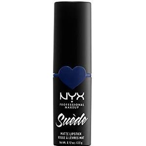 NYX Professional Makeup Lippenstift, Ex‘s Tears 23, suède-mat, superlicht en poederachtig, intense matte afwerking, 3,5 g