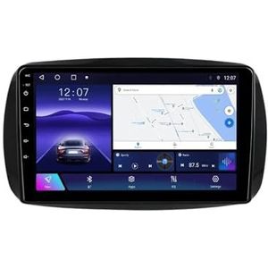 Auto Raido Compatibel met Mercedes Smart 453 Fortwo 2014-2020 Video Multimedia Speler Draadloze CarPlay Android(4Core 1-32G)