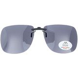 Montana Eyewear C1 Zonwering gordijn polariserend + UV400 - met praktische clip-on in grijs