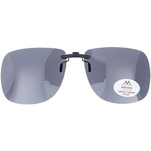 Montana Eyewear C1 Zonwering gordijn polariserend + UV400 - met praktische clip-on in grijs