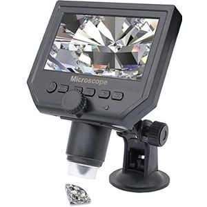 Microscoopaccessoires 600X HD-microscoop 4,3 inch LCD-scherm elektronische digitale microscoop met standaard LED-verlichting duurzaamheid en betrouwbare prestaties (maat: zuignapbeugel)