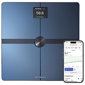 Withings Body Smart - Wifi Weegschaal - Zwart - Lichaamssamenstelling