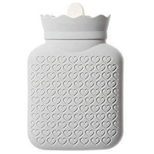 OIFAODAO, Heetwaterflessen Heetwaterzak Met water gevulde siliconen warmwaterkruik Herbruikbare draagbare met warm Heetwaterzak/O,Warmwaterkruik(E)