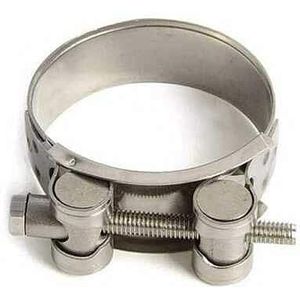 Roestvrij stalen scharnierbouten, slangklemmen, spanbekkenklemmen, 36 - 39 mm