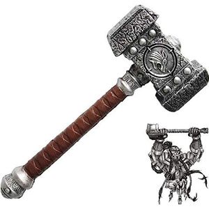damdos Cosplay Prop Middeleeuws Schuim Blok Battle Hammer Wow Warcraft Ogrim Doomhammer 54 cm Vernietigen Thor Hamer Verjaardagen Geschenken