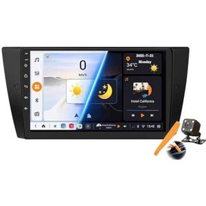 Y600s,YLOXFW Auto Stereo Android 15.0 Radio Sat Nav voor B-MW 3 Series E90/E91/E92/E93 2006-2012 GPS Navi 9'' Cartablet Multimedia Video Player FM BT Ontvanger met Carplay 4G 5G WiFi DSP SWC
