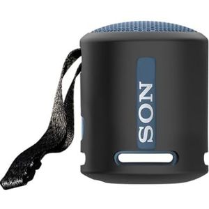 Speaker Beschermhoes voor Sony SRS-XB100 XB13, siliconen hoes, valbescherming, stofdicht, audiobescherming, hoes (zwart)