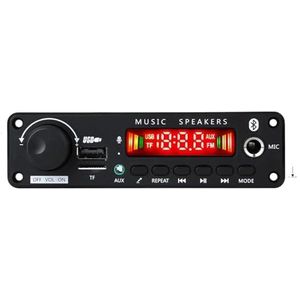 Versterker, 150W DIY Versterker Decoder Board 12V 6.5mm Microfoon FM Radio TF USB Car Audio Muziekspeler Luidsprekers Volumeregeling
