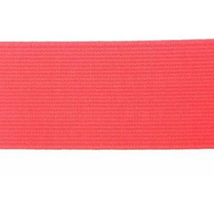 2M 20/25/30/40/50mm Rubberen Band Vouw Over Elastische Band Voor Ondergoed Broek Bh Rubber Kleding Verstelbare Zachte Tailleband Elastisch-Fluorescerend Rood-20mm