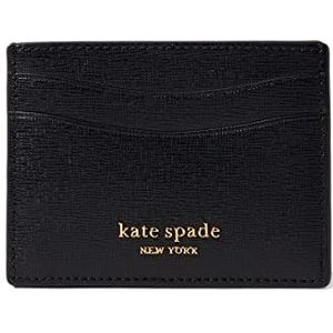 Kate Spade New York Morgan Saffiano Leather Card Holder Black One Size