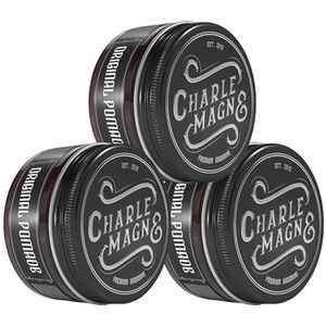 Charlemagne originele pomade water -gebaseerde 3 set - Ideal Strong Hold - Noble Geur Perfecte glans - Pomade Men 100 ml - Barbershop Hair Pomade - Strong Hold Hard