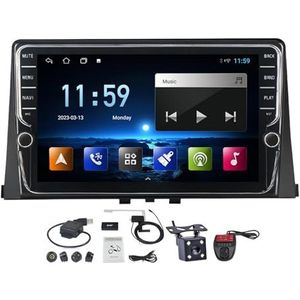 Android 11 Autoradio Voor Citroen Berlingo 2018-2020 - 2 Din - 9 Inch Scherm - Ondersteuning Stuurwiel/Bluetooth/DSP Carplay Android Auto/FM RDS DAB+ Radio/4G Wifi/Back-up camera (Size : K100S)