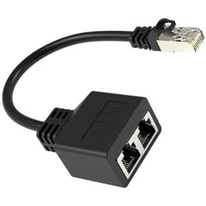 XAGMODSHN RJ45 Ethernet Splitter 1 Om 2 1000Mbps Ethernet Schakelaars 2 Haven RJ45 Snelle Snelheid Netwerken Adapter Netwerken Adapter Netwerken Adapter