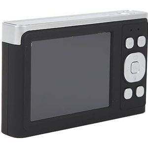 HD Digitale Camera, Plastic Anti-shake Ingebouwde Invullicht Digitale Camera voor Vlog (Zwart)