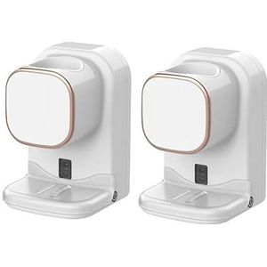 Tandpasta knijper - Rollende tube tandpasta knijper, tandpasta dispenser, bespaart tandpasta(White 2pcs)